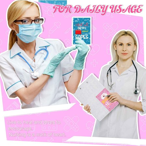 Sabary 100 Pcs Nurse Notebooks Bulk 2025 CNA Week Appreciation Gifts Mini Pocket Notepads Bulk for Medical Students Retirement Graduation Accessories Classroom Office Supplies