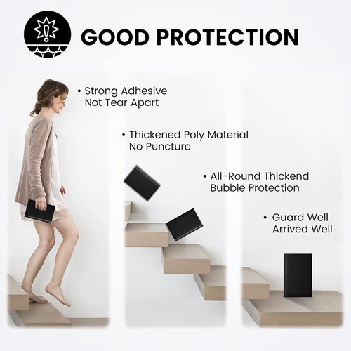 Fuxury Bubble Mailers | 800 Pcs Waterproof Padded Envelopes - 4x8" Size for Jewelry & Makeup Shipping