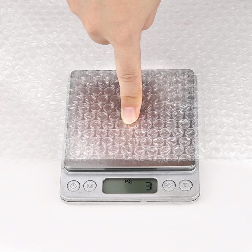 Perforated Bubble Packing Wrap - 12" x 72' | Heavy Duty Packing Tape 1.88" x 55 Yards - 6 Pack