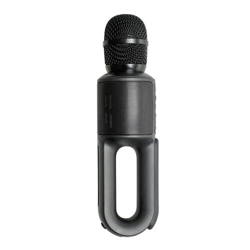 Move Mic by Singing Machine – Bluetooth Karaoke Microphone & Speaker with LED Lights, 22 Voice FX & Rechargeable Battery – Portable Mic for Dorm Parties, Family Fun, Kids, and Teens