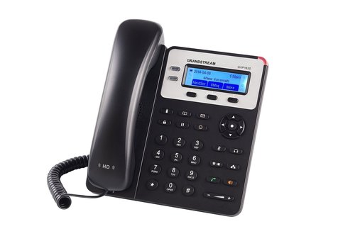 Grandstream GXP1620 IP Phone | 2 Lines, 2 SIP Accounts | 2.9-Inch LCD Display | Dual-Port 10/100 Ethernet