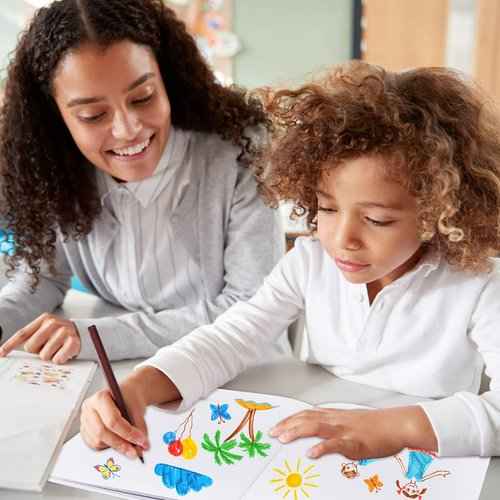 12 Pcs Blank White Books Hardcover Sketchbooks White Blank Notebook Hard Cover Journal for Kids Reading Writing Sketch, 18 Sheets Each, 11 x 8.5 Inch