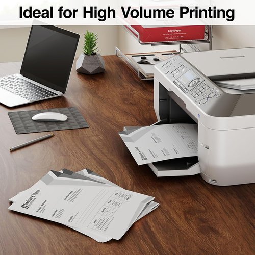 Staples TRU RED Copy Paper, 8.5" x 11" Sheet Size, 92 Brightness, 20 lbs., Smooth Finish White Paper (500 Sheets/Ream, 5 Reams/Carton)