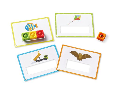 hand2mind Little Minds at Work Science of Reading Essentials Toolkit by Tara West, Decodable Reading Manipulatives, Elkonin Boxes, Letter Sounds, Phonemic Awareness, Preschool Learning (Set of 6)