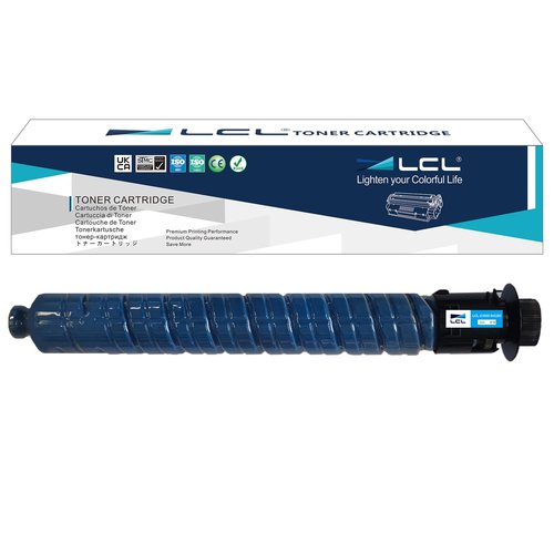 LCL Compatible Toner Cartridge Replacement for Ricoh 842282 IM C4500 IM C5500 IM C6000 High Yield IM C4500 IM C5500 IM C6000 Savin IM C4500 IM C5500 IM C6000 (1-Pack Cyan)