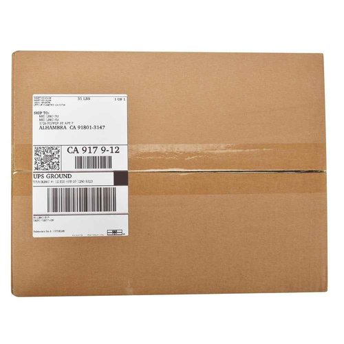 [4 Stacks, 4000 Labels] RBHK Fanfold Labels 4x6 Direct Thermal Shipping Labels, White Perforated Mailing Postage Labels, Permanent Adhesive, Zebra Compatible, 1000 Labels per Stack