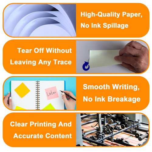 Bulk Personalized Sticky Notes 3"x3" – Custom Logo or Text Notepads, 50 Sheets per Pad, 2–100 Pack for Business Marketing, Office Supplies, Schools, Parties (Style 1)