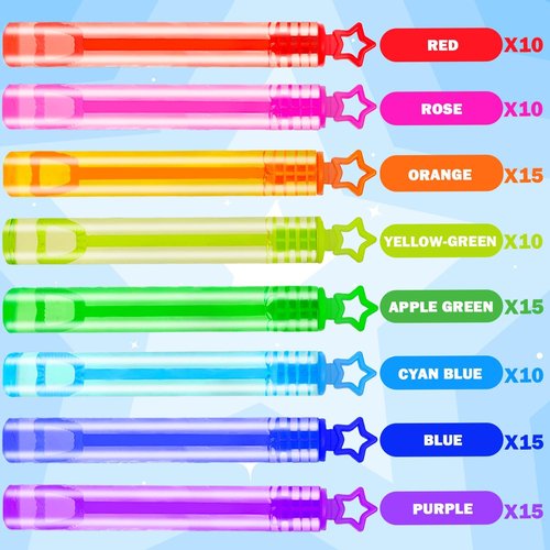 Mini Bubbles Party Favors - 100-300 Pack | Non-Candy Goodie Bag Fillers for Kids' Birthdays & Graduations
