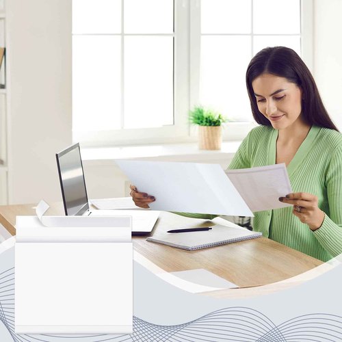 Affrolling 30 Pcs 10 x 13 Inch Expandable Envelopes Large Mailer Tear Resistant Envelopes Waterproof Booklet Expansion Mailer for Home Office Business Storage Organizing, Photos, Documents