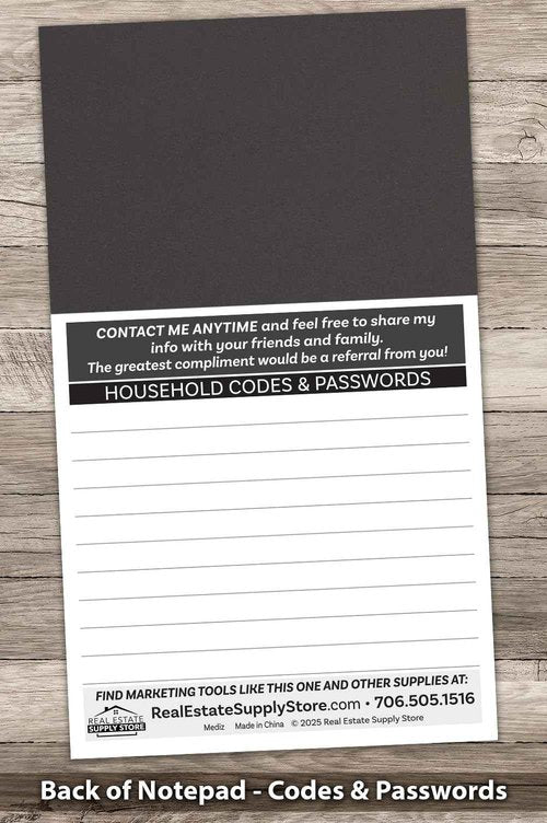 Business Card Magnet Notepads and Designer Envelopes, Peel and Stick Your Business Card, Year Round Magnetic Marketing Supply (Neighborhood - Pack of 100)