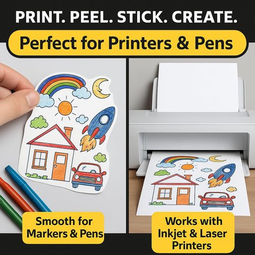 Mailing Labels for Laser/Inkjet Printer, Address Labels Stickers - 100 Sheets 1” x 2-5/8” 30 up Printable Sticker Paper, 3000 Address Label for Envelops