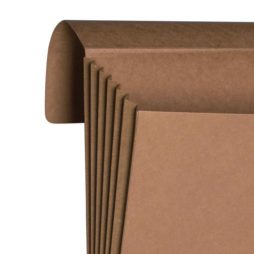 Smead Redrope Expanding File Wallet, Expanding File Organizer, Accordion Folder for Documents, Flap/Cord Closure, 5-1/4" Expansion, Tear-Resistant, Legal Size, 10 per Box (71111)