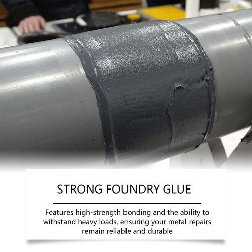 Enhanced Casting Glue,Strong Foundry Glue,Strong Foundry for Metal,Enhanced Casting 𝐆𝐥𝐮𝐞 Plastic Repair,Metal Repair 𝐆𝐥𝐮𝐞 for Repairing All Surfaces (2PCS)