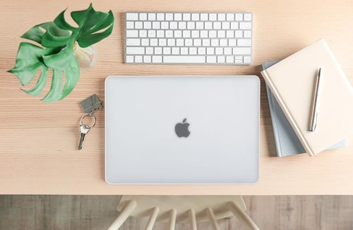 Frost Case for MacBook Air 13" M1 | 6-in-1 Hard Shell, Keyboard Cover & Screen Protector - Matte Clear