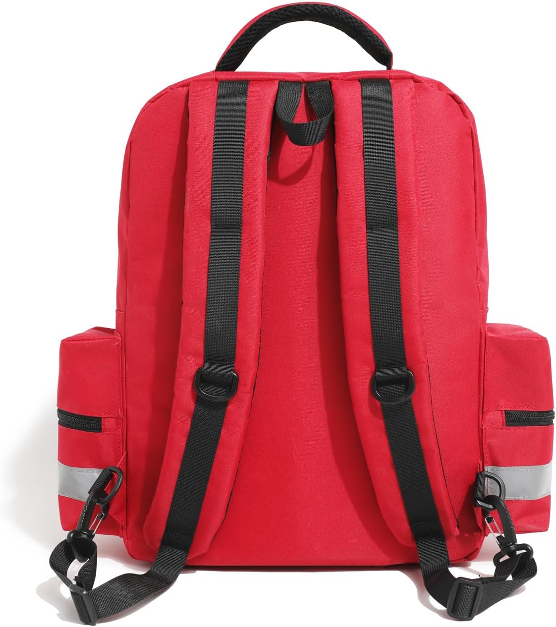 Skiennix Red Medicine Backpack - Empty First Aid Bag for Trauma & Safety | Ideal for EMS & Nurses