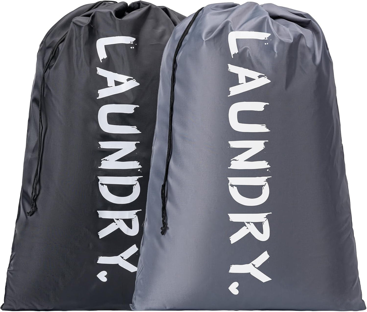 XL Travel Laundry Bag by [Brand Name] - Machine Washable Organizer with Drawstring | Holds 4 Loads, 24" x 36"