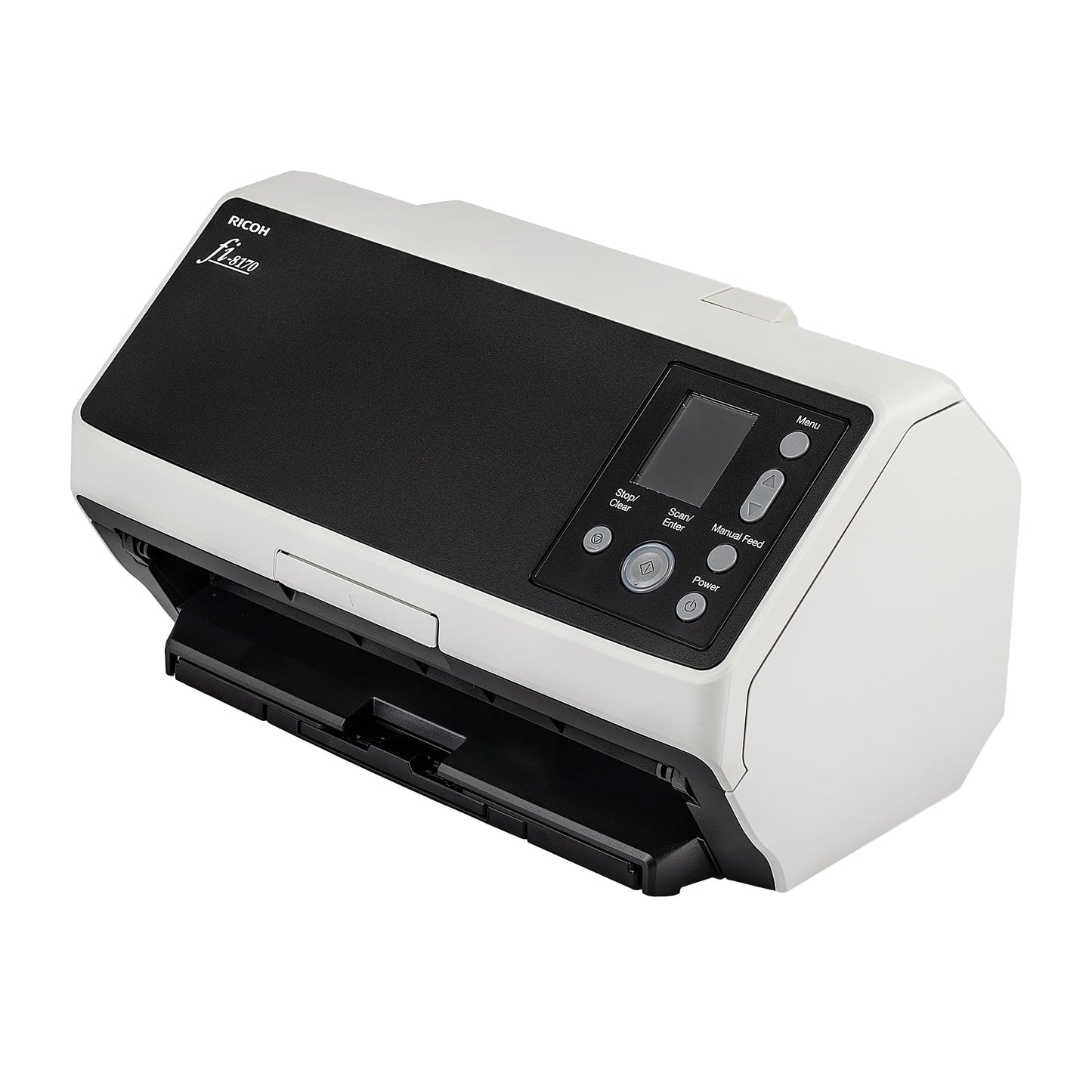 Ricoh fi-8170 Professional High Speed Color Duplex Document Scanner (PA03810-B055) + USB Printer Cable + Network Cable