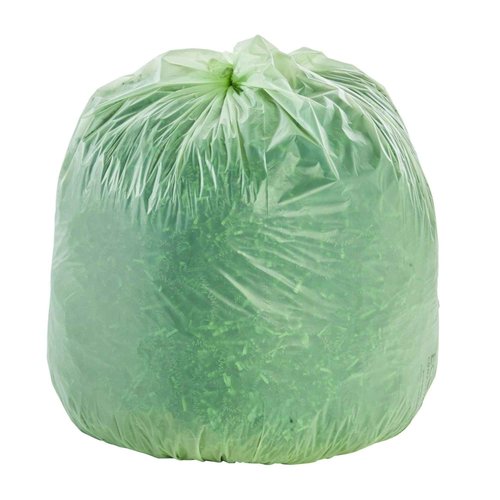 Stout E4860E85 EcoSAfe-6400 Compostable Compost Bags .85mil 48 x 60 Green 30/Box