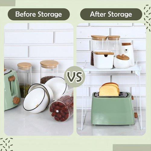 Panelee Shelf for School Collapsible Locker Organizer Stackable Metal, Organization Gym, Accessories for Standard Size Locker Work Kitchen Office Bathroom(Single Layer,White)