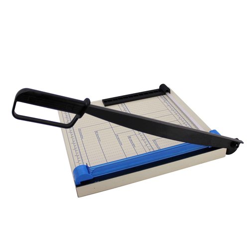 TEXALAN(R) 12" A4 Paper Cutter Multi-Purpose Trimmer for Metal Sheet, Leather, Plastic Sheet, Non-Woven Fabric, 12 Sheets 80-Gram Paper