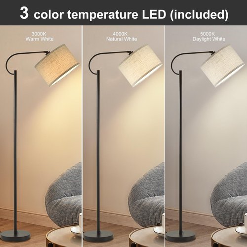 ONEXT Floor Lamp Downlight 63In (160cm) in Dark Bronze Finish