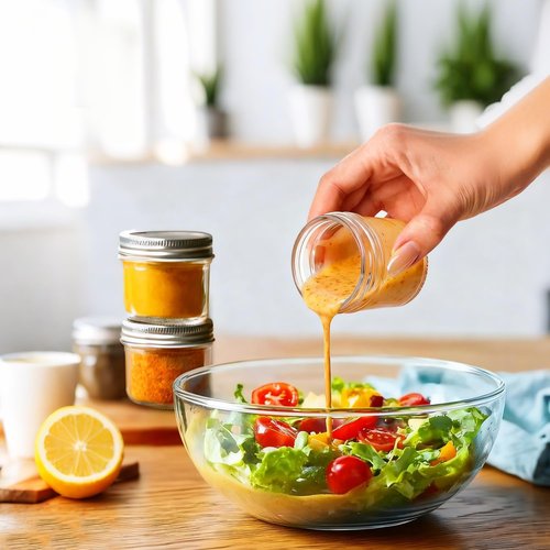ComSaf Mini Mason Jars - 2 Oz Glass Containers with Lids for Ginger Shots, Honey, Jams & More | 48 Pack