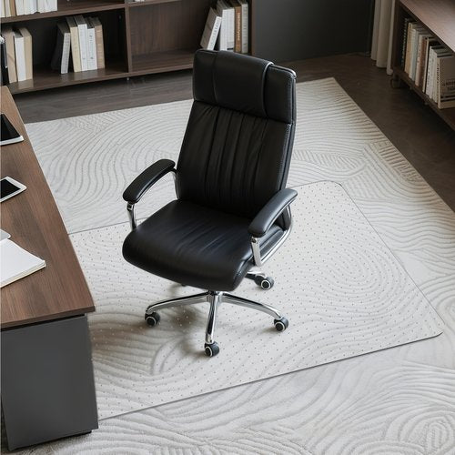 Office Chair Mat for Carpet: 36"x48" Computer Desk Floor Mat -PVC Plastic Rug Carpet Protector Mats for Gaming Chair Under Desk Pad for Rolling Chair