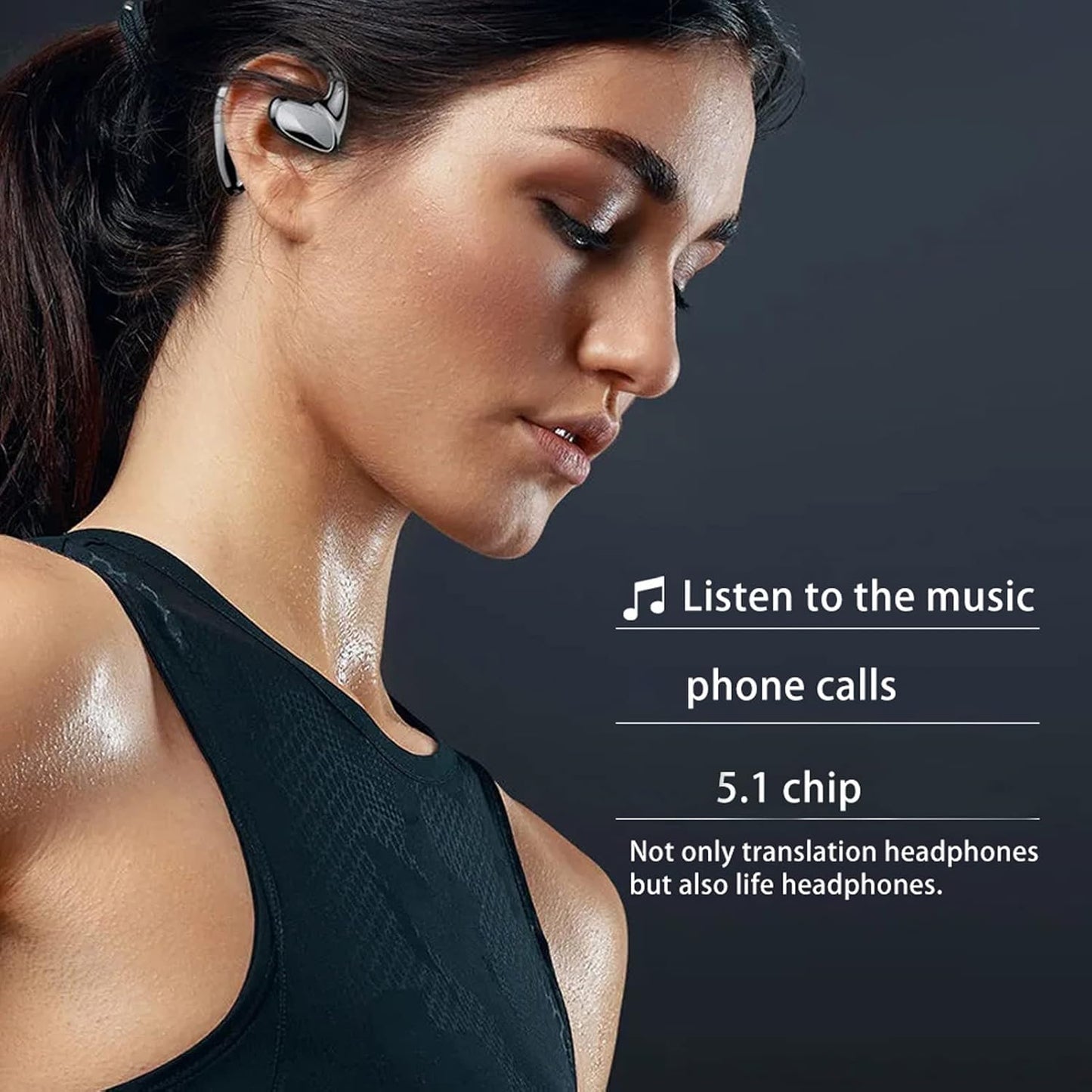 Skiennix Language Translator Earbuds - 150 Languages Bluetooth Translation | Ideal for Travel & Learning