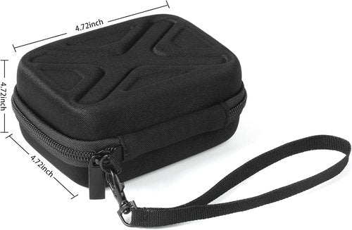 AbergBest Digital Camera Case - Travel Protective Carrying Case for 21MP Cameras | Black