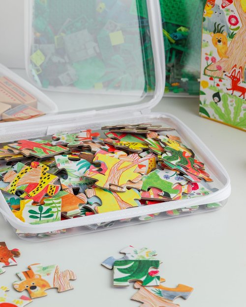 3PCS Zippered Hard Pouch Double, Diaper Bag Organizing Pouches, Waterproof Cosmetic Bag with Zipper,Kid's Toy Storage Organizer Bins,Hard Plastic Case,Clear Zipper Bags for Organizing,Pencil Case