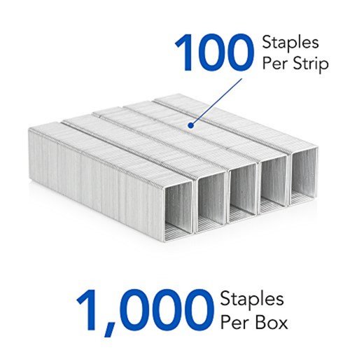 Swingline Staples, Heavy Duty for Desktop Staplers, 3/4" Length, 100/Strip, 1000/Box (35319)