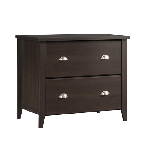 Sauder Summit Station 2-Drawer Lateral File Cabinet, Cinnamon Cherry Finish