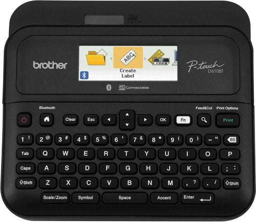 Brother® P-touch PT-D610BT Label Maker - Bluetooth® Connectivity for Professional Use