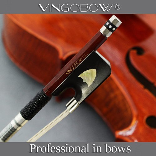 VINGOBOW Full Size PERNAMBUCO Cello Bow For Professional Players Deep and Poweful SOUND Natural Horsehair, Art No.430C
