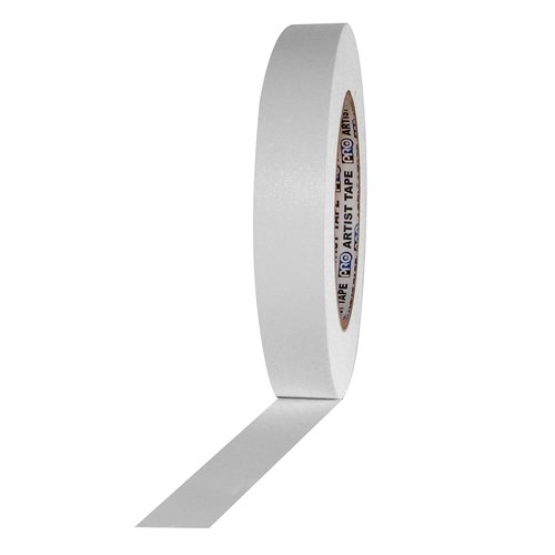 ProTapes Artist Tape - Flatback Printable Paper for Boards & Consoles | 60 Yards x 3/4 Inch, White