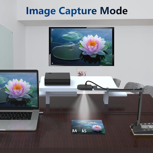 HSV229 4K Webcam - 15MP Autofocus with Zoom & Foldable Design for Windows, Mac & Chromebook