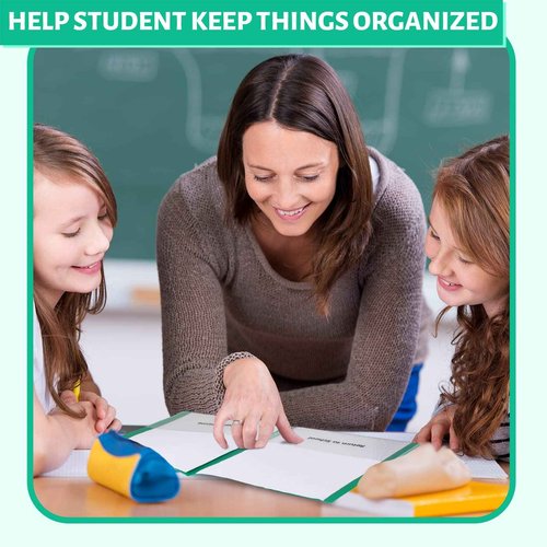 PerKoop 72 Pcs Take Home Folders Bulk Parent Teacher Communication Folder with 2 Pockets Plastic Homework Folder for Student Parent Teacher Classroom Back to School Supplies 11.73 x 9.45'' (Green)