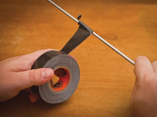 Gorilla Tape, Mini Duct Tape To-Go, 1" x 10 yd Travel Size, Black, (Pack of 12)