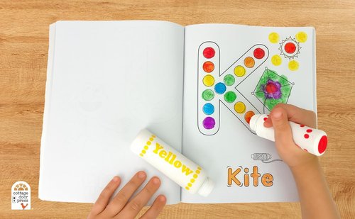 Sesame Street Dot Marker Activity Coloring Book - 45 Fun Pages & 150+ Stickers for Toddlers