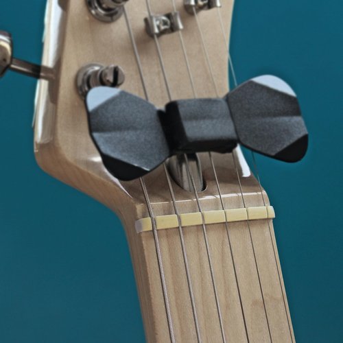 SAPHUE 6Pcs Unbleached Bone Guitar Nuts Blank For Electric Bass Acoustic Classical Guitar Mandolin Banjo Ukulele Nut Blank (6Pcs Nut)