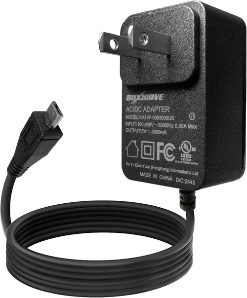BoxWave Charger for Kodak Luma 150 Portable Wireless Projector - 15W Wall Charger with 3ft Cable for Rapid Charging