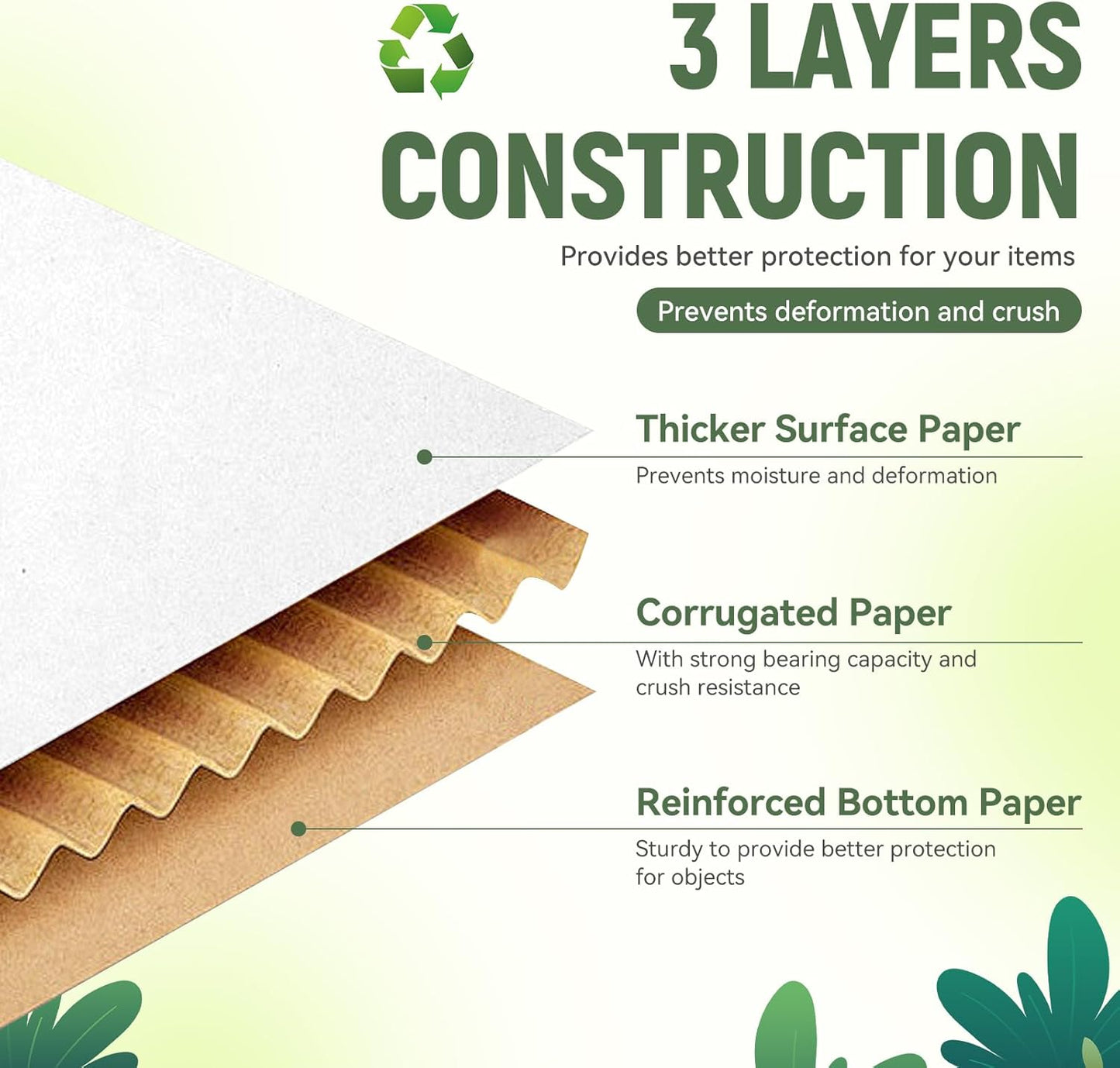White Corrugated Cardboard Shipping Boxes Set of 5 - 12"x9"x2" Literature Mailers