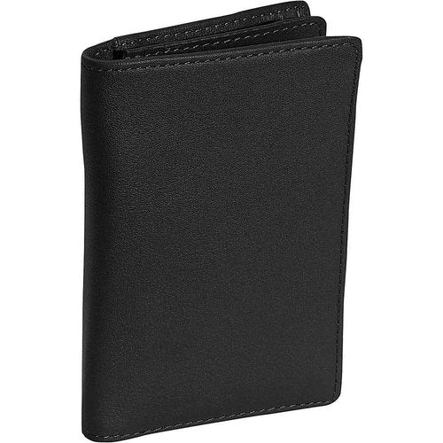 Royce Leather Deluxe Note Jotter Organizer (One size, Black)