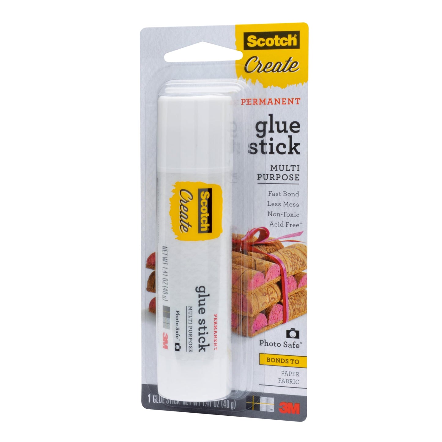 Scotch Glue Stick, 1.41 oz, 1/Pack, Acid Free and Photo Safe (003-CFT)