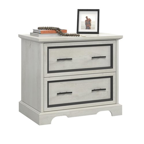 Sauder Carolina Grove 2-Drawer Lateral File Cabinet, Winter Oak Finish
