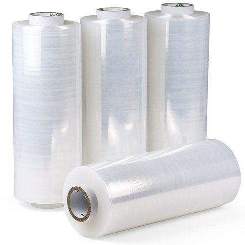 BOMEI PACK 10" Clear Stretch Wrap 4Pack 950ft Stretch Cling Durable Adhering Packing Moving Packaging Heavy Duty Shrink Film Stretch Wrap