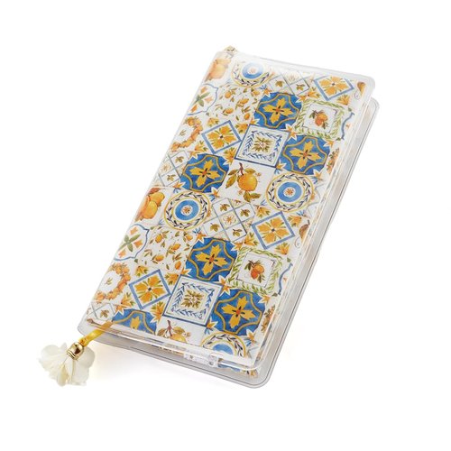 Planner Cover Protector. PVC Clear Plastic Book Cover, Clear Cover for Weekly Accessories.Water-Repellent Book Covers 7.68 x 3.8 inches