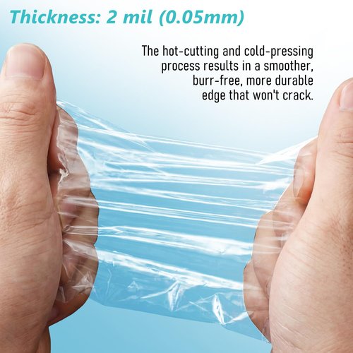 Clear Poly Bags by [Brand Name] - 2000 Pcs 4x6 Inch Reclosable Zip Bags for Jewelry & Small Business Packaging