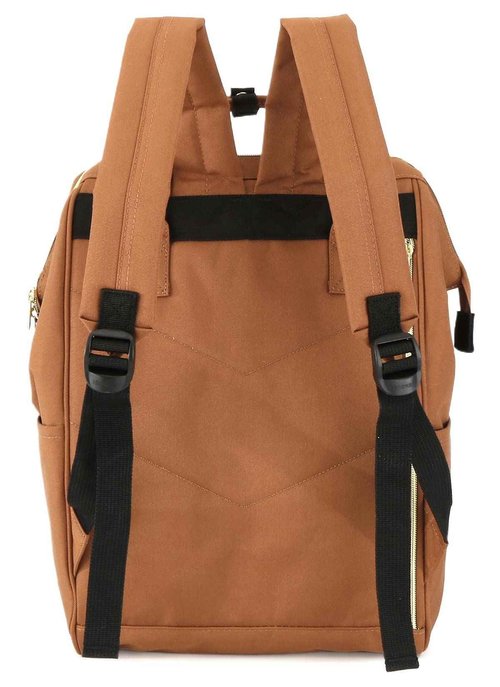 Himawari Laptop Backpack for Women&Men,Wide Open Large USB Charging Port 15.6 Inch Laptop Doctor College Work Bag (9001 - Caramel)