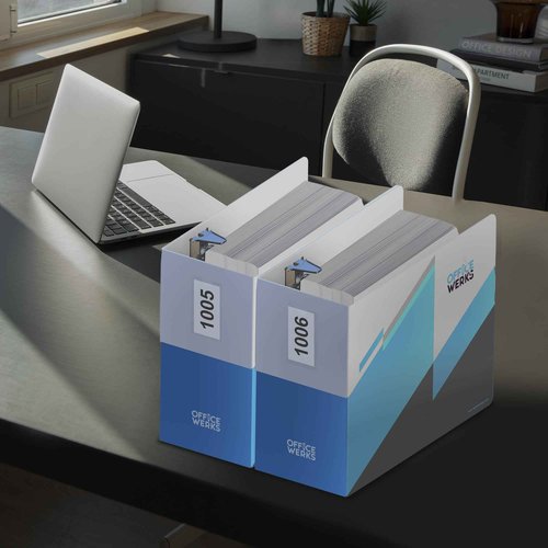 Performore 6 Inch Locking Angle D-Ring Binder Heavy Duty Poly Binder with Printed Design, Secure Locking 3 Rings, Spine Label Holder, Non-Customizable Cover, Holds 8.5" x 11" Paper (2)